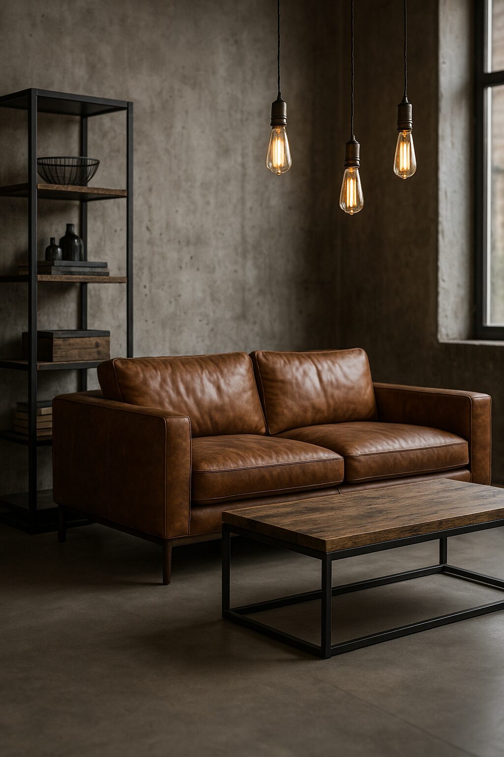 インダストリアルスタイルの寸法・細部（iron_furniture）