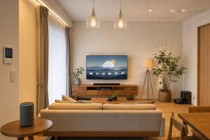 スマートホーム参考イメージ：IoT家電と暮らし